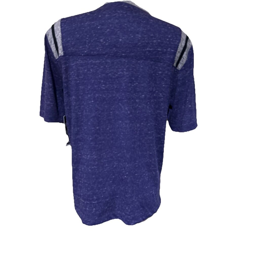 NEW Washington Huskies Colosseum Athletics Purple V Neck Tee Shirt Women's M - Picture 11 of 13